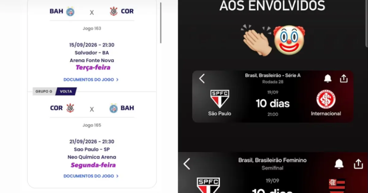 Semifinais do Brasileirão Feminino têm críticas por horários e estádios definidos