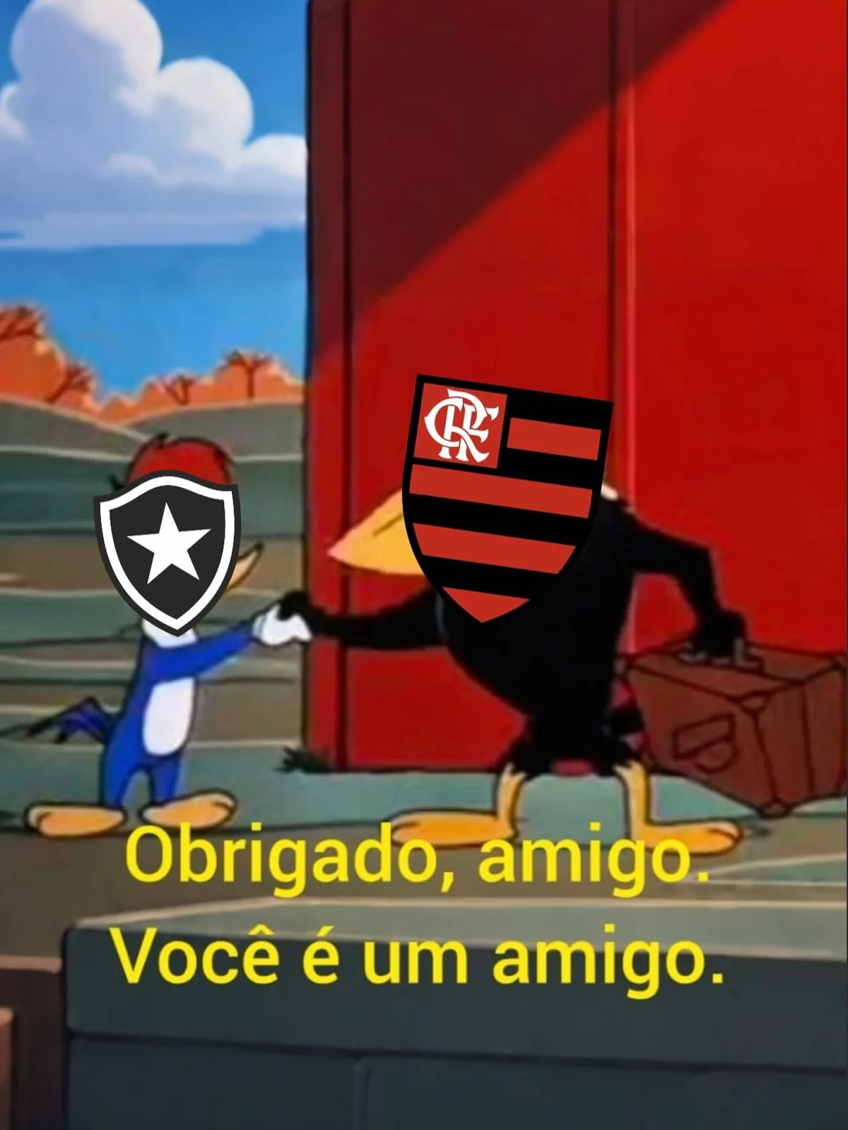 Flamengo celebra empate do Botafogo e mantém liderança do Brasileiro