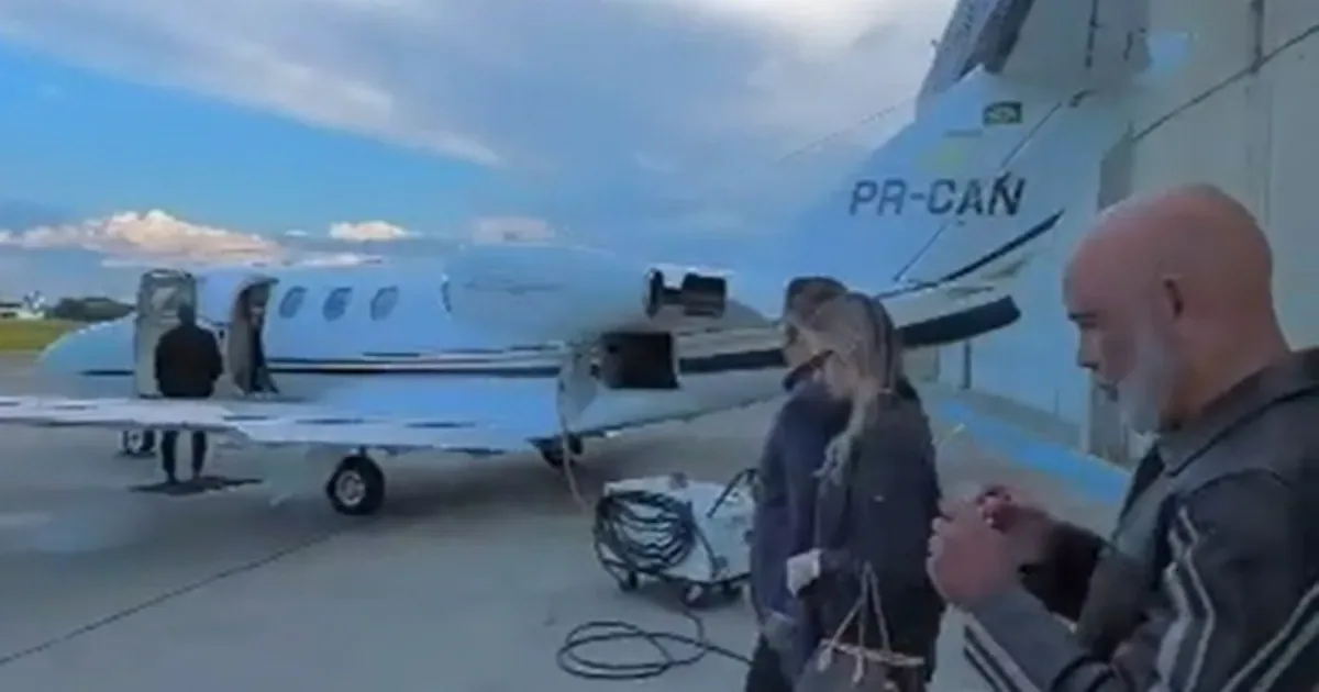Rick registra embarque antes de helicóptero desaparecer em Santa Catarina