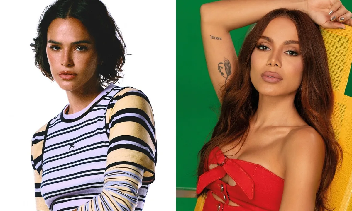 Anitta e Bruna Marquezine deixam de aparecer juntas e fãs especulam afastamento