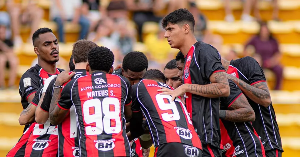Edson Carioca marca aos 45, e Mirassol evita derrota contra o Vitória