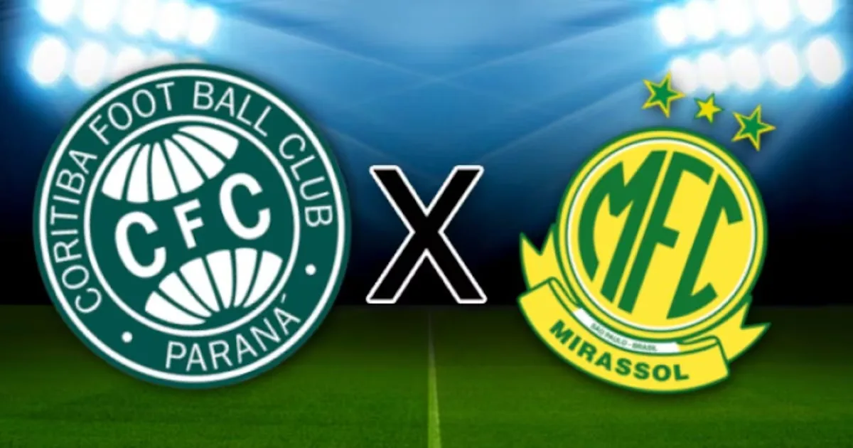 Coritiba recebe o Mirassol pela 26ª rodada do Brasileirão