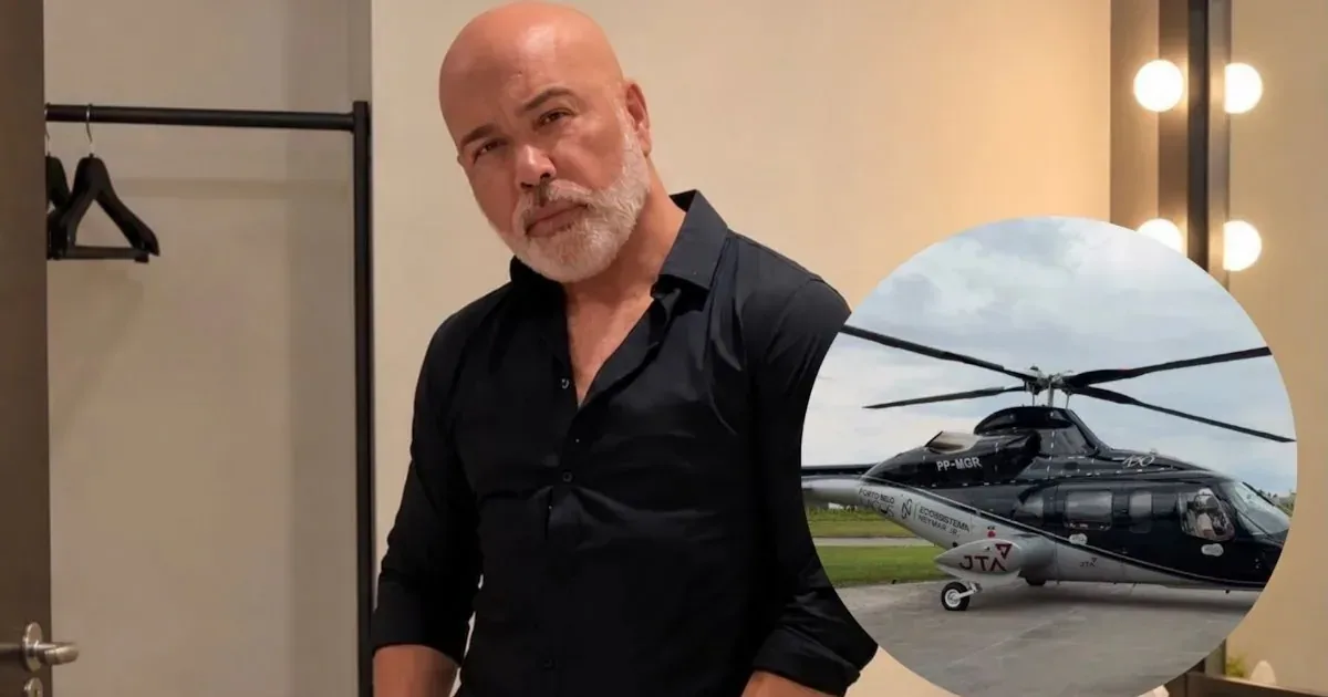 Helicóptero com Rick desaparece durante voo em Santa Catarina