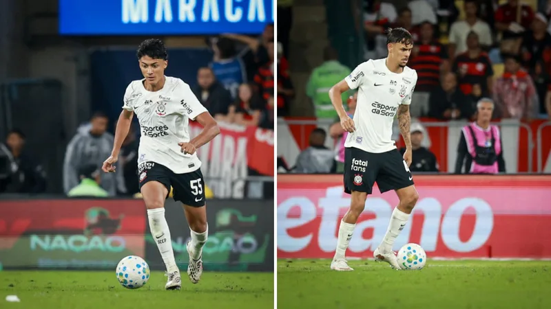 Corinthians escala zaga formada na base após mais de dois anos
