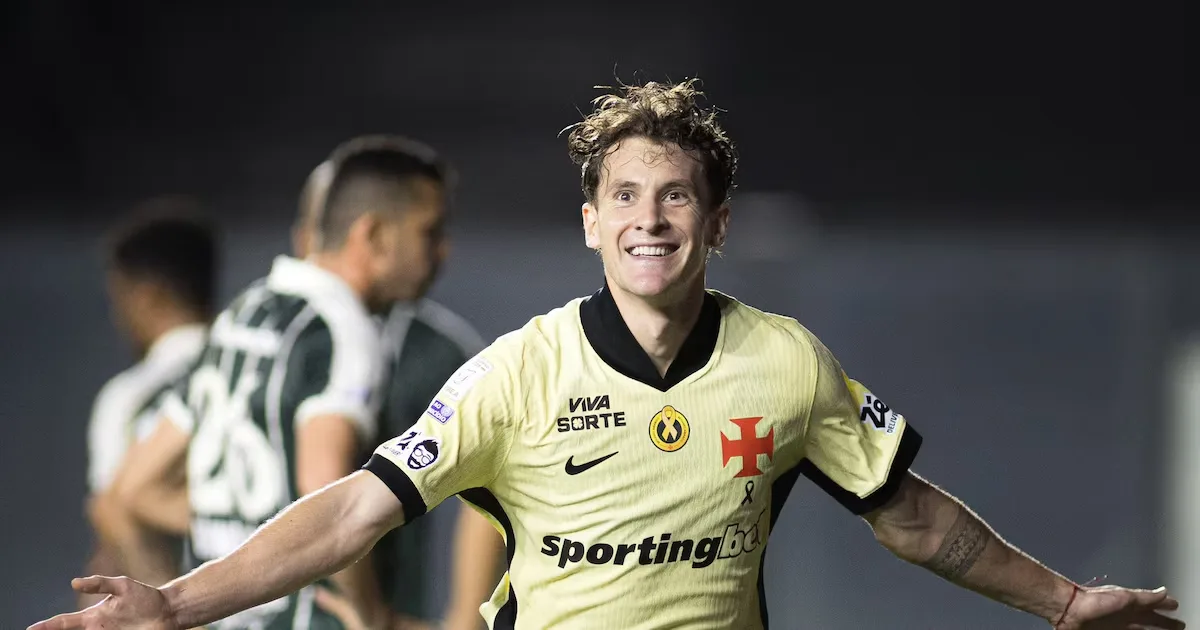 Vasco faz 5 a 0 no Coritiba e sobe para o 16º lugar do Brasileirão