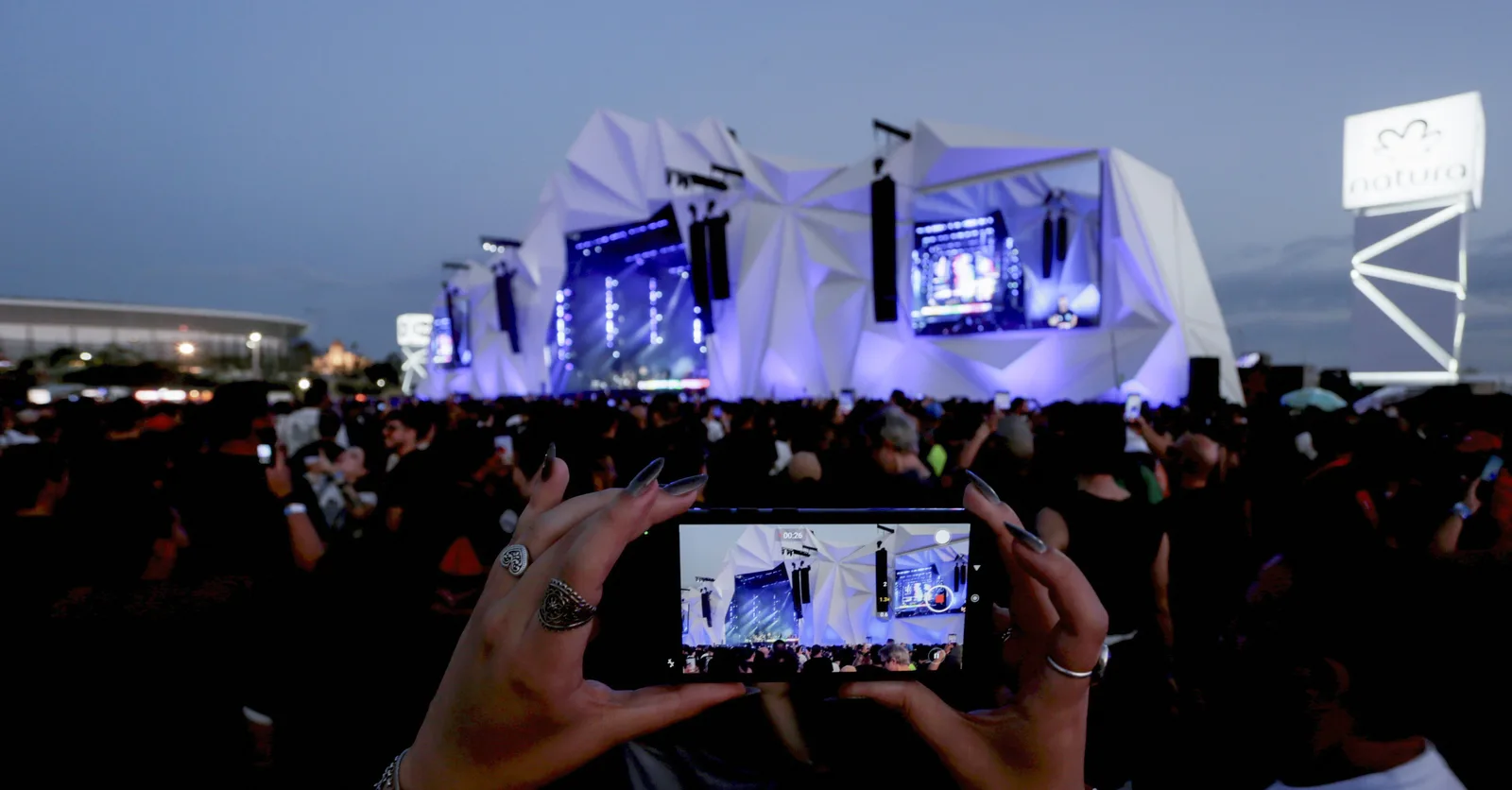 Rock in Rio usa inteligência artificial para medir reação da plateia