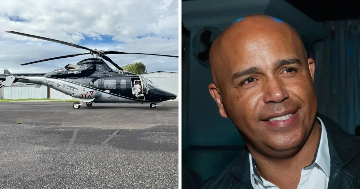 Cobertura sobre helicóptero de Rick provoca críticas nas redes sociais