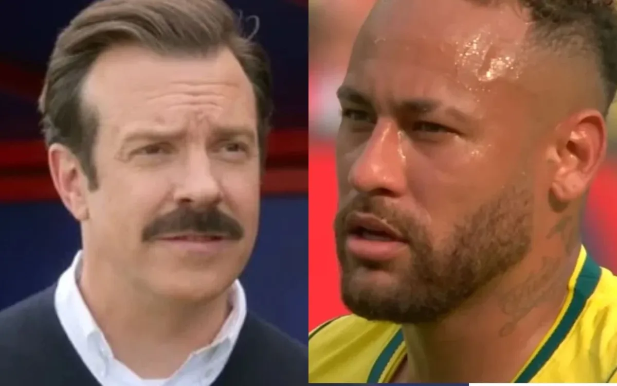 Ted Lasso usa Neymar como exemplo de jogador que “chora o tempo todo”