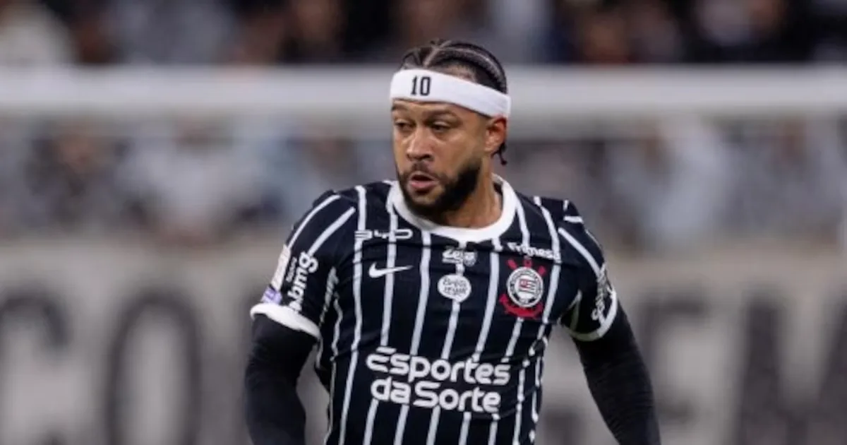 Memphis cobra reação do Corinthians após quarta derrota seguida no Brasileirão