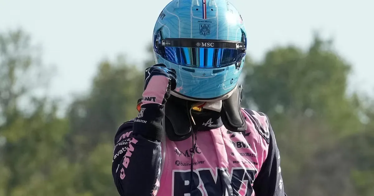 Gasly coloca Alpine na primeira posição do grid em Monza