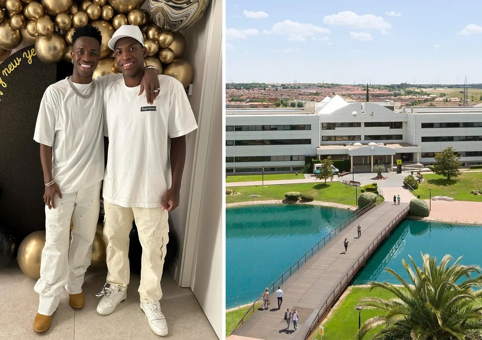 Irmão de Vini Jr. inicia faculdade de Administração e Marketing em Madri