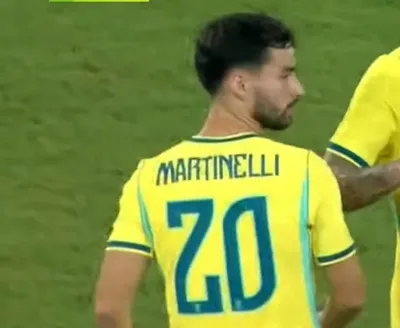 Martinelli ganha mais minutos, e Brasil fecha Data Fifa com goleada na Índia