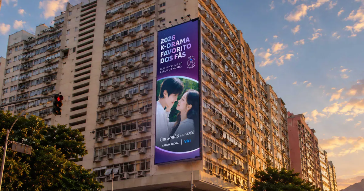K-drama vencedor de votação global ganha painel em Copacabana