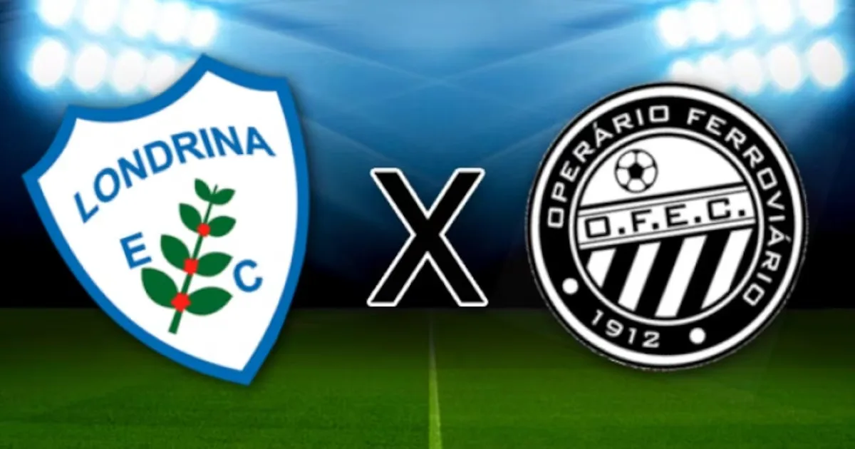 Londrina enfrenta o Operário-PR pela Série B neste domingo