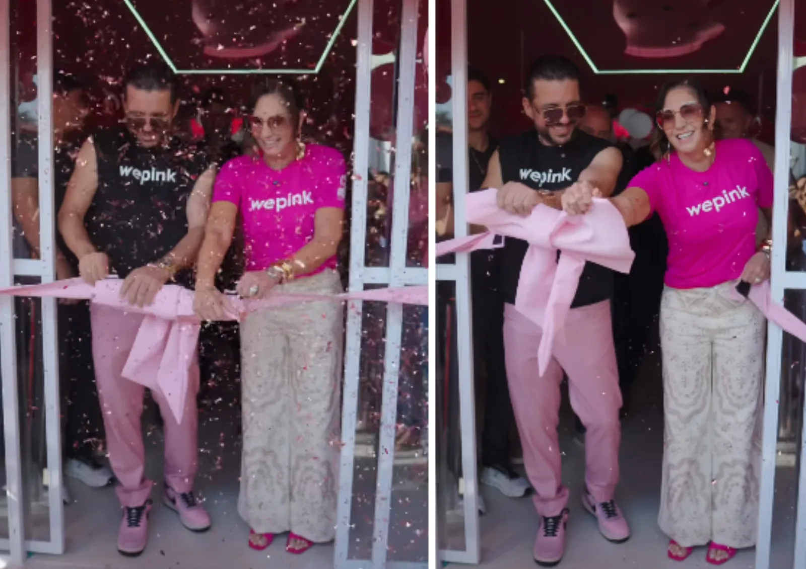 Mãe de Virginia inaugura franquia de cosméticos em Luziânia