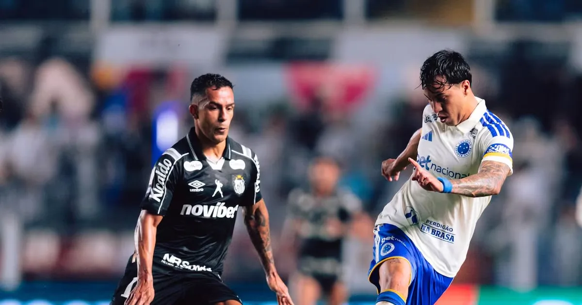 Santos vence o Cruzeiro e chega à quarta vitória em cinco jogos no Brasileirão