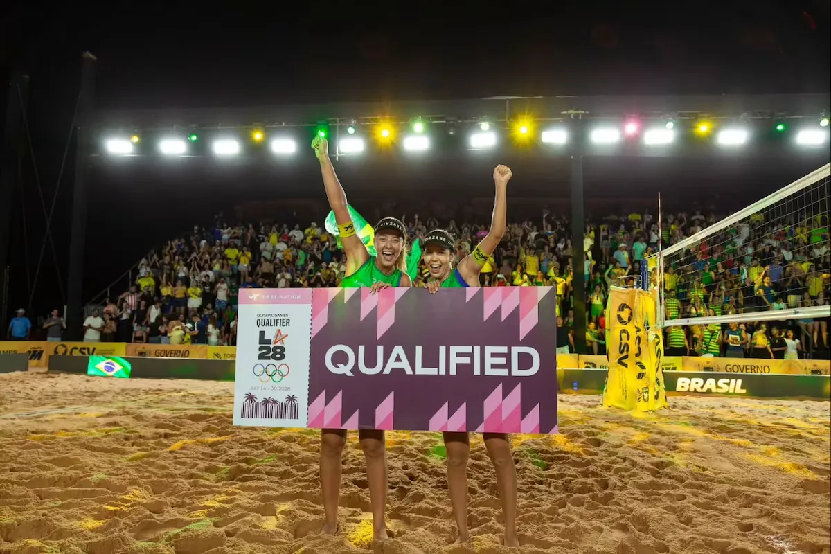 Final brasileira define título masculino e amplia caminho olímpico do Brasil no vôlei de praia