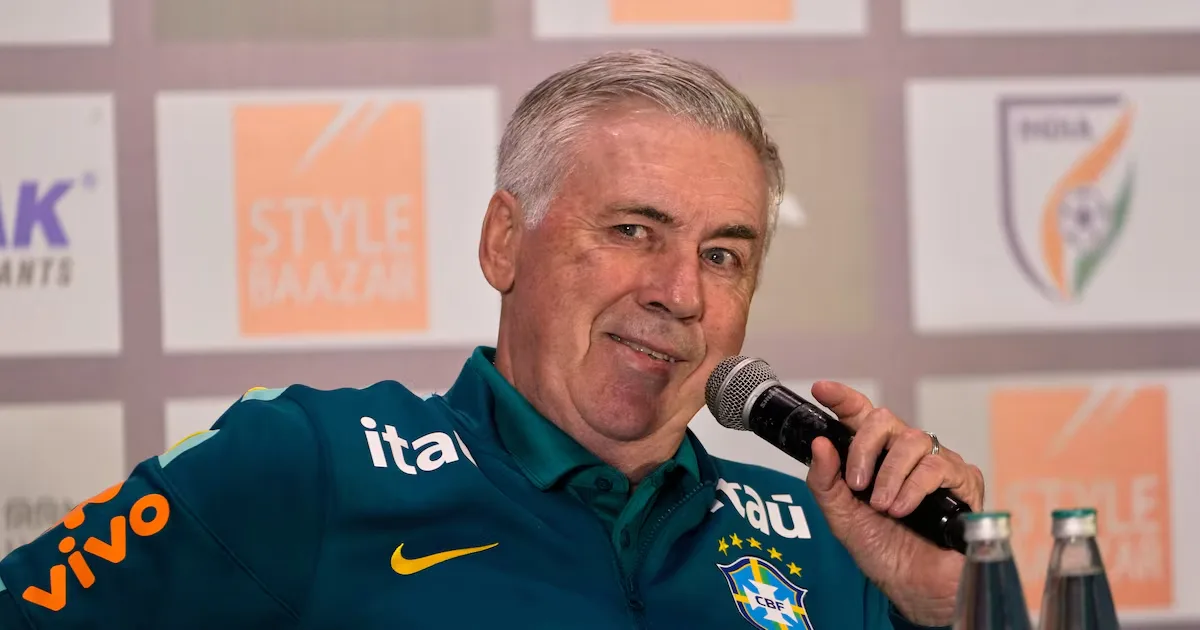 Ancelotti planeja novas chances a jovens após Data Fifa do Brasil