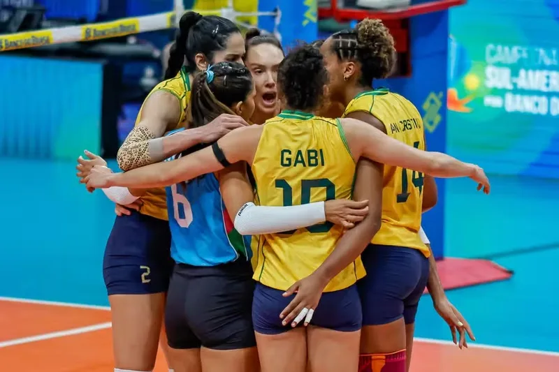 Brasil vence Argentina e confirma vaga no vôlei feminino de Los Angeles-2028