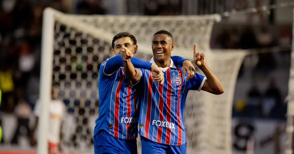 Erick decide, e Bahia supera o Bragantino em jogo de cinco gols