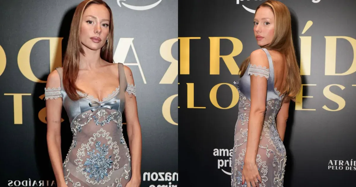 Ester Expósito participa de lançamento de filme em São Paulo