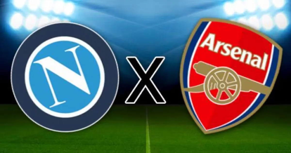 Napoli e Arsenal duelam na Champions; confira horário e escalações