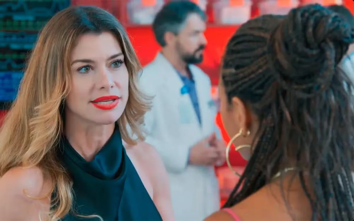 Bela assume presidência interina de hospital e derrota Vanessa em Por Você