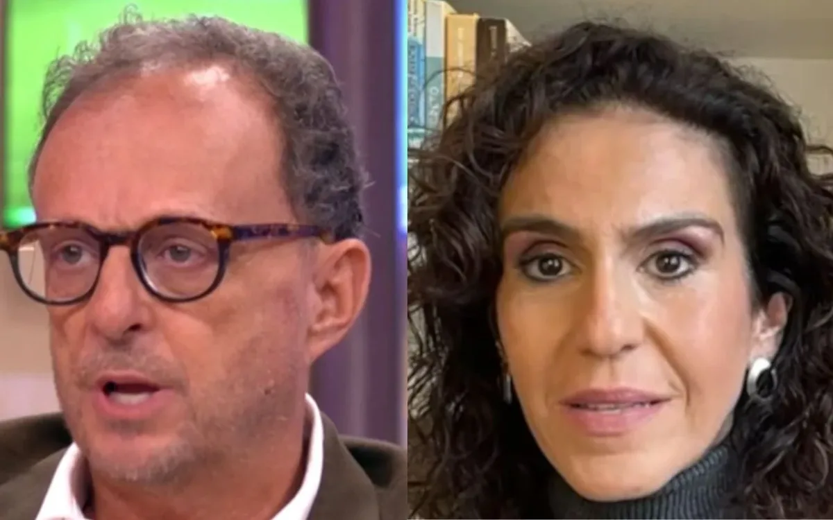 Octavio Guedes interrompe Malu Gaspar durante debate na GloboNews