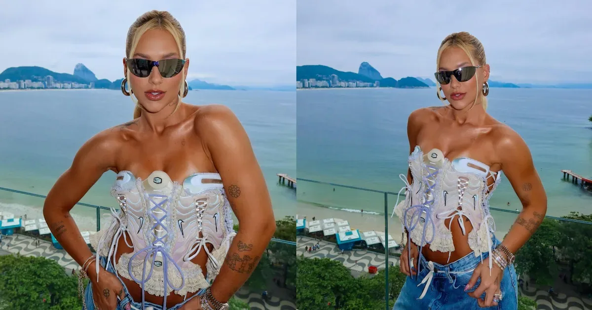 Virginia Fonseca revela produção para jogo da NFL no Maracanã
