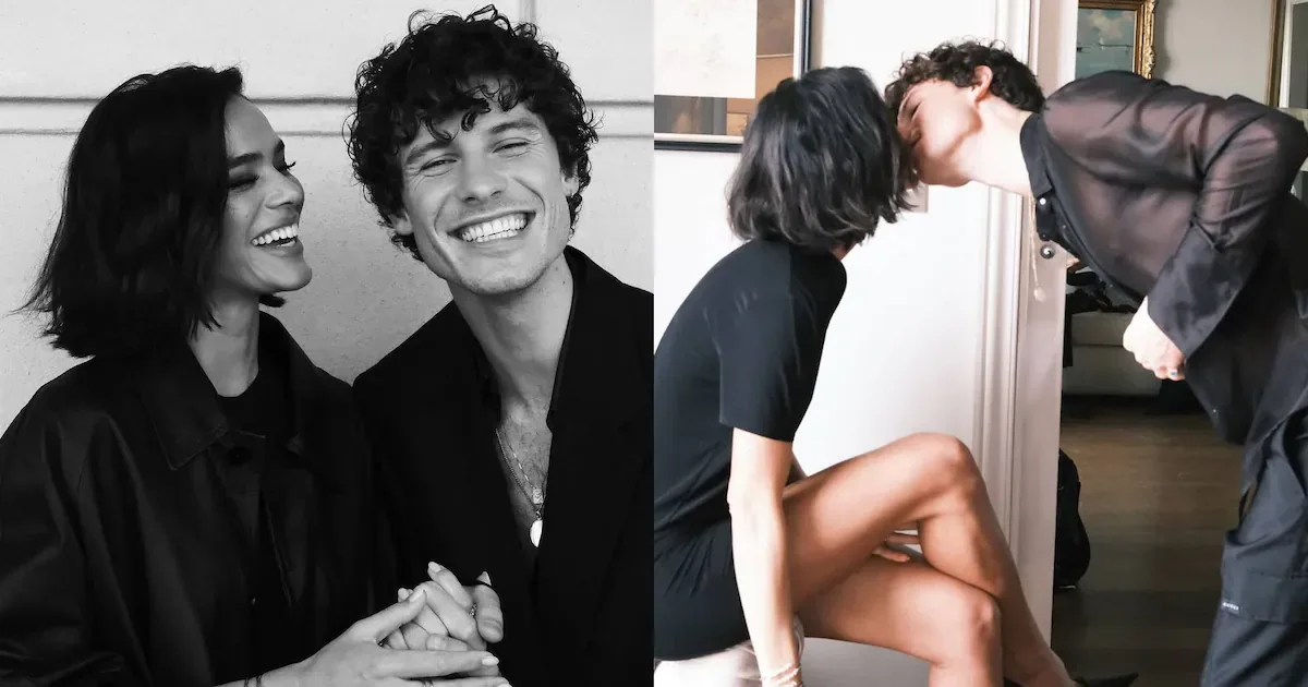 Bruna Marquezine publica registros de carinho com Shawn Mendes em Milão