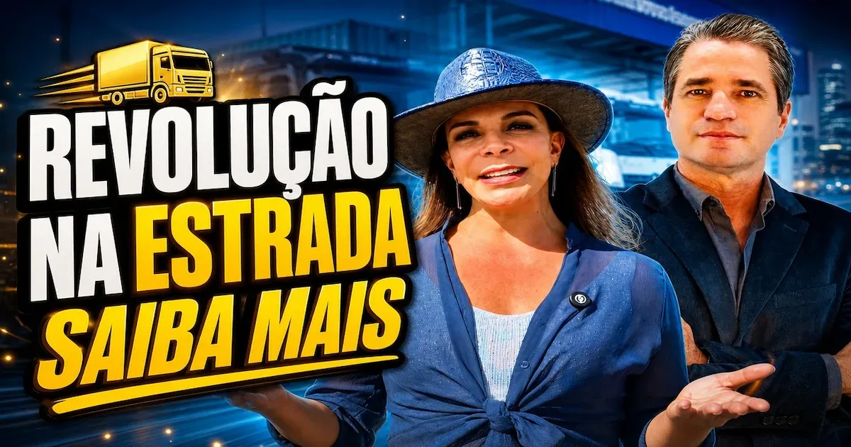 Sula Miranda conversa sobre transporte rodoviário com Marcos Villela