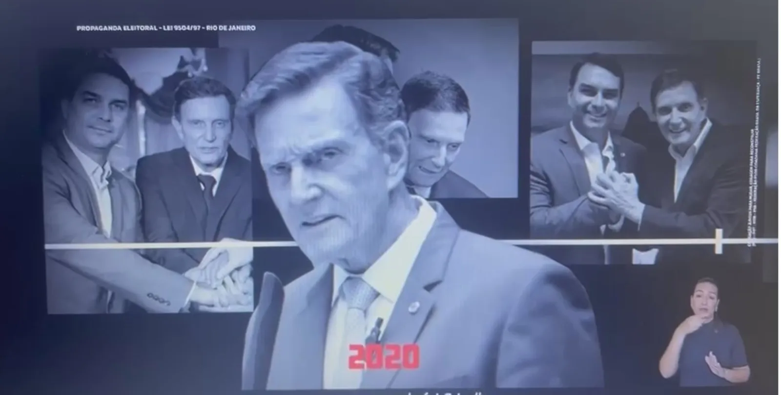 Crivella tenta tirar do ar propaganda que o associa a Flávio Bolsonaro, mas Justiça Eleitoral nega pedido