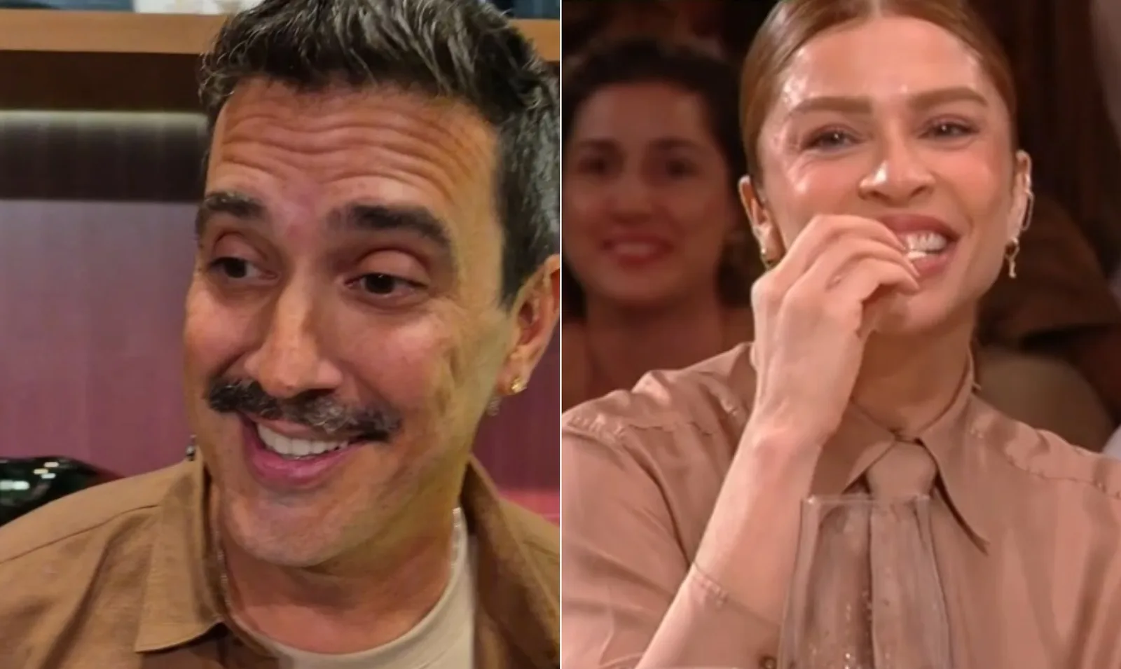 André Marques revela quem mais comeu no programa de Angélica