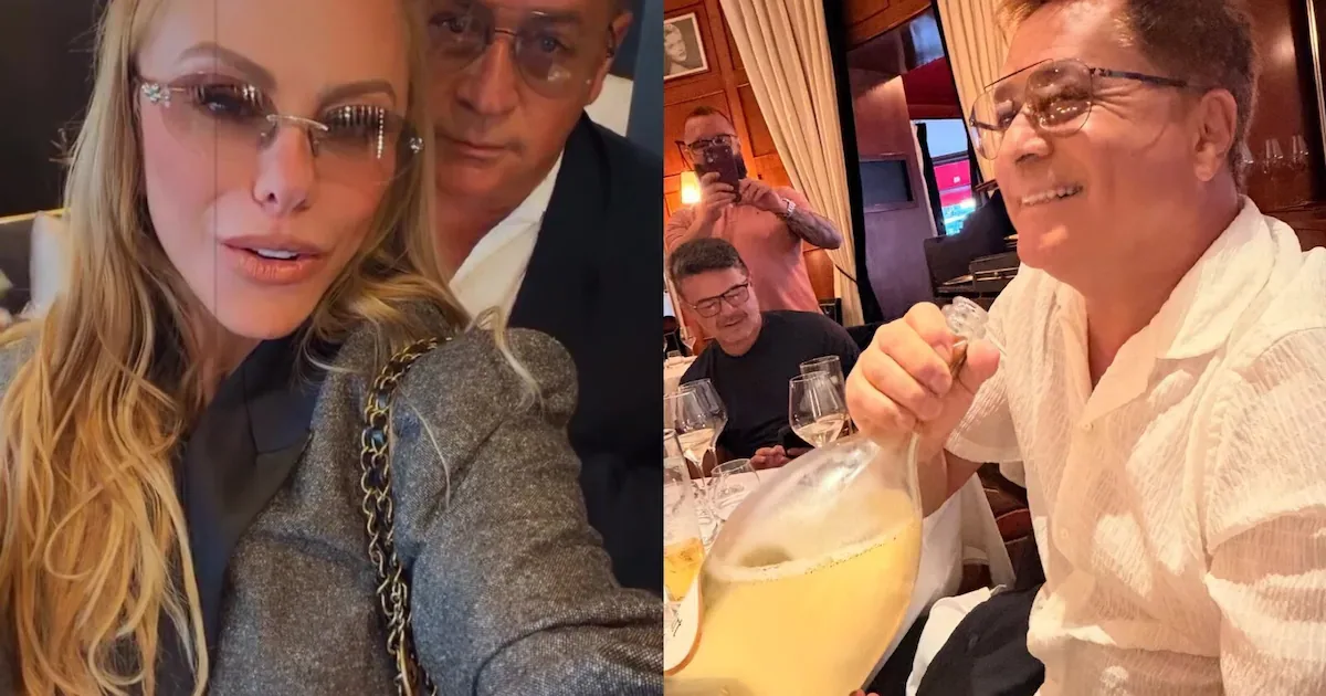 Leonardo volta a beber após um mês e aparece com champanhe em Paris