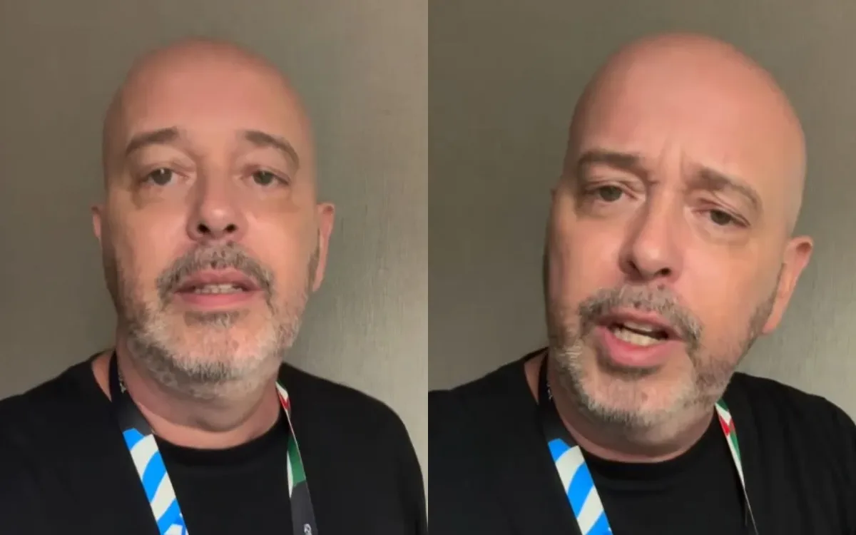 Alex Escobar volta à Globo em gravações de locução após cirurgia