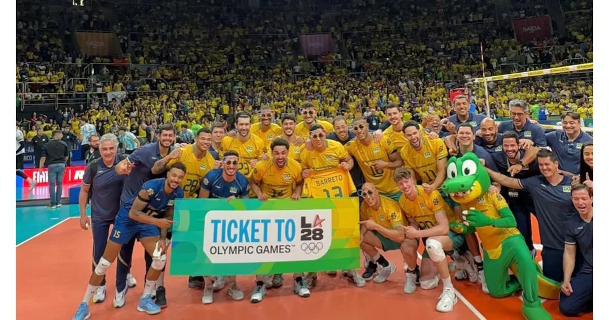 Confusão após provocação marca título do Brasil no Sul-Americano de vôlei