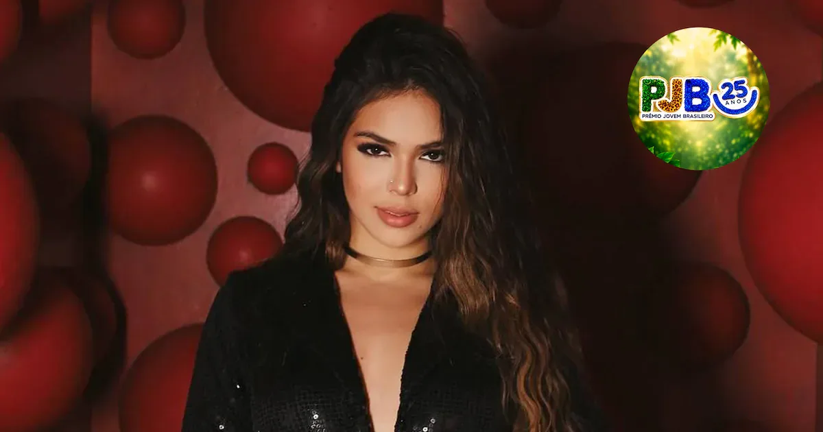 Melody abre edição de 25 anos do Prêmio Jovem Brasileiro em São Paulo