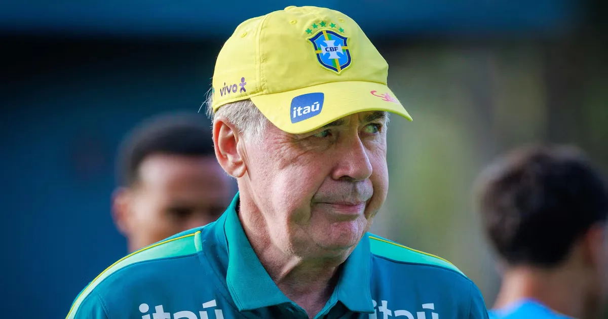 Ancelotti reforça seriedade do Brasil antes de amistoso com a Índia