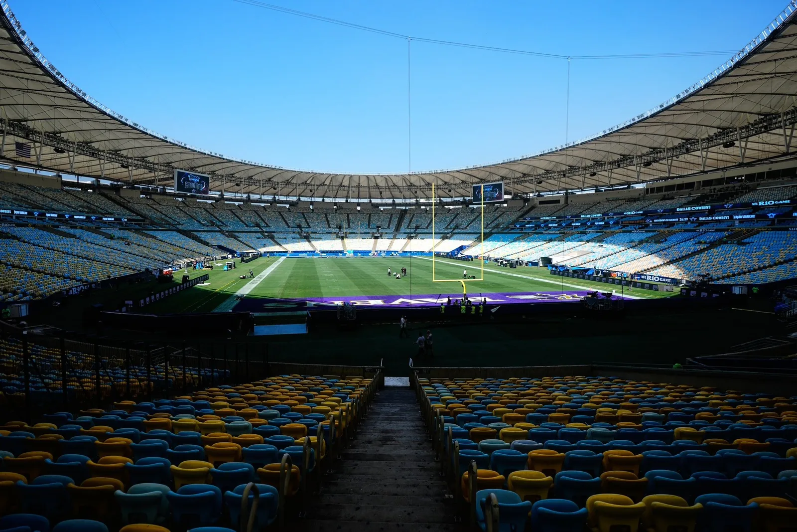 Cowboys x Ravens leva a NFL ao Maracanã em teste para expansão no Brasil