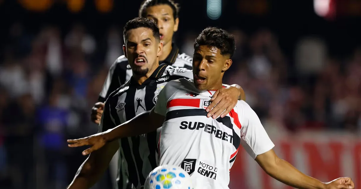 Candançan é apontado como responsável por um erro em São Paulo x Santos